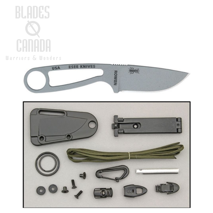 (image for) ESEE Izula w/Kit Fixed Blade Knife, 1095HC steel, ESISPCK
